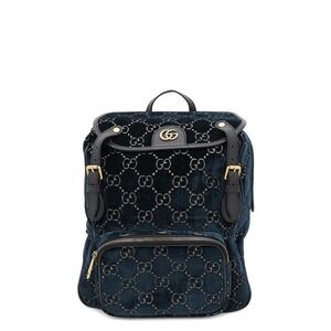 Gucci GG Velvet Backpack Rucksack Daypack Bag